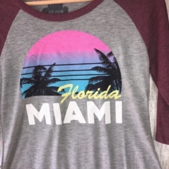Local Pride Miami 3/4 Sleeve Tee - Picture 2 of 4
